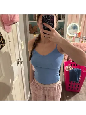 American Eagle velvet cozy cami tank top thumbnail 3