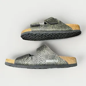 BIRKENSTOCK Arizona Women's Size 7 EU 38 Birko-Flor Shiny Python Sandals thumbnail 4