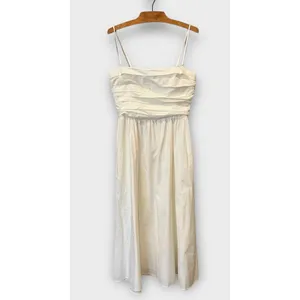 NEW Reformation Lissa Convertible Organic Stretch Cotton Midi Dress Size 10 thumbnail 5