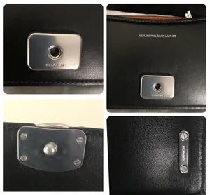 Coach Bandit black leather crossbody thumbnail 13