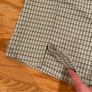 Brandy Melville Green Pencil Mini Skirt with Slit thumbnail 5