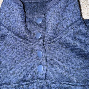 Navy Eddie Bauer fleece thumbnail 3