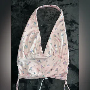 Princess Polly Penelope Halter Top in Pink Size 4 New with tag thumbnail 8