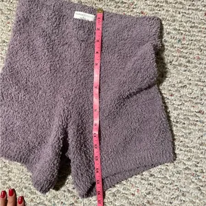 Aritzia The Group Babaton Retrea Fuzzy Lounge Short Purple- Size Small thumbnail 5