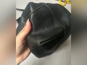 J. Crew Heart Cutout Leather Tote Bag thumbnail 6