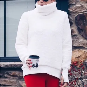 Athleta Nirvana Sherpa Funnel Neck Sweatshirt Size XS‎ thumbnail 4
