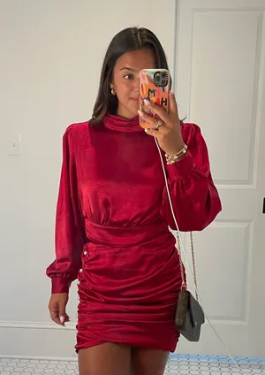 Red Two Piece Set thumbnail 2