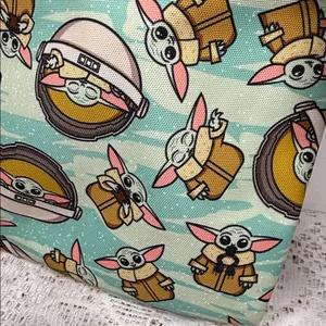 Loungefly Star Wars The Mandalorian chibi baby yoda crossbody bag thumbnail 4