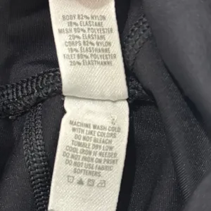 Aerie Chill Play Move High Waisted Mesh Pocket Leggings Black Womens Medium thumbnail 9