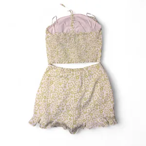 Cotton Candy LA Floral Halter Crop Top & Skort Two Piece Set Size S thumbnail 2