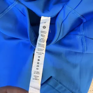 Women's Lululemon Size 0 Swift Speed High Rise Tight 28" Pockets Blue Athletic thumbnail 4