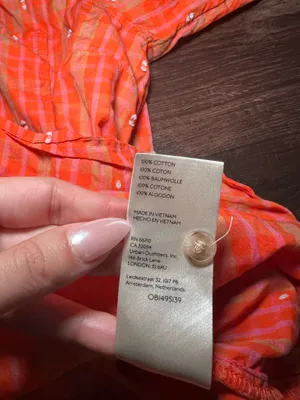 Maeve by Anthropologie Plaid Button down Size 12 thumbnail 8