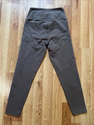 MATE the Label Organic Stretch Midi Legging in Pebble thumbnail 4