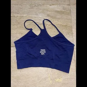 Prozis Fitness Workout Athletic Racer Back Sports Bra‎ Blue Size M Medium thumbnail 2