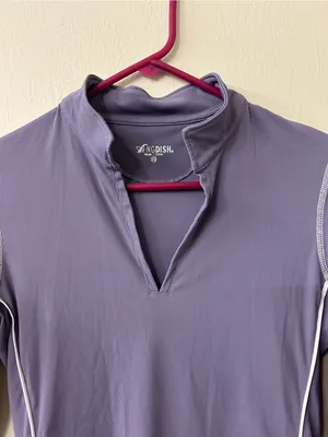 SwingDish Purple Golf Athletic Woman’s Top Sz XS thumbnail 3