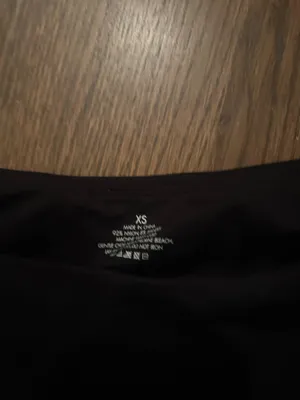 Black No Sleeve Top Size XS thumbnail 2