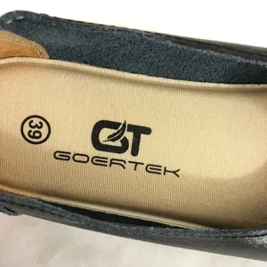 Goertek Womens Ballet Flats Loafers Faux Leather Woven Slip On Black 39 US 7 thumbnail 5