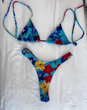 Tropical Pattern Bikini Multiple thumbnail 1