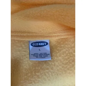 Old Navy Womens L Quarter Zip in Yellow thumbnail 4