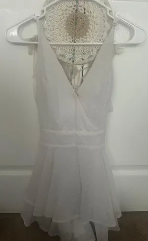 Boutique White Dress Size M thumbnail 2