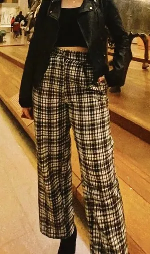 SheIn Plaid Pants thumbnail 1