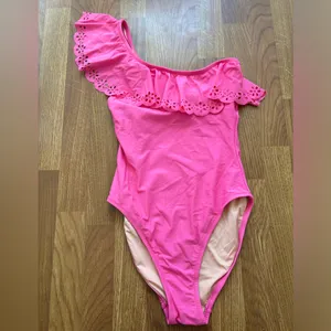 J crew ruffle one shoulder bathing suit one piece thumbnail 2