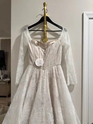 Wtoo Watters Anthropologie Pendant Wedding Ball Gown Ivory-Blush Size US 4 NWT thumbnail 8