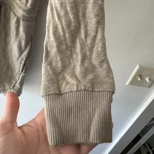 American Eagle‎ Cozy Hooded Knit Romper Long Sleeve thumbnail 3