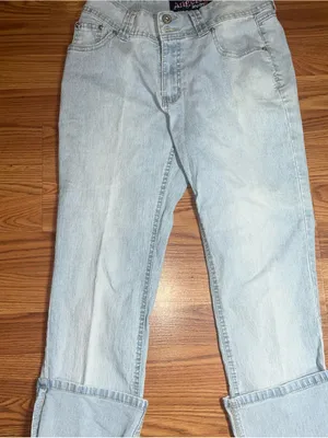 Angels Jeans Pale Blue Relaxed High-Rise Denim size 8 thumbnail 2