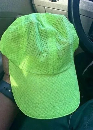 Trail Heads Womens Lightweight Race Day reflective yellow Running sports Cap thumbnail 1