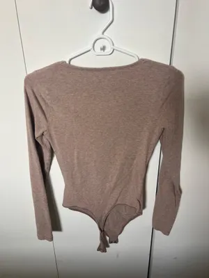 Abercrombie Pink Bodysuit Long Sleeve S thumbnail 2