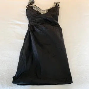 Mac Duggal 76544 Cap Sleeve Gown Women Size 10 Black Beaded Evening Dress Formal thumbnail 10