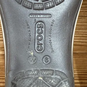 Crocs Shoes Woman 6 Mary‎ Jane Crocband Flats Brown Casual Slip On Comfort 11092 thumbnail 6