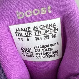 Adidas Ultra Boost Unity Purple Women's Shoe Size 7.5 #842 thumbnail 7