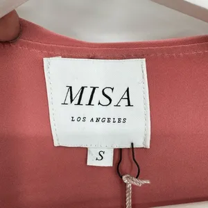 NWT Misa Los Angeles Pink Twist Front‎ Maxi Dress Small Wedding Guest thumbnail 5