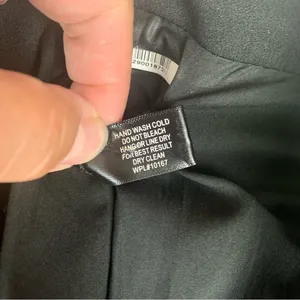 Aqua size small Black Blazer suit jacket women's Gold Buttons business professio thumbnail 4