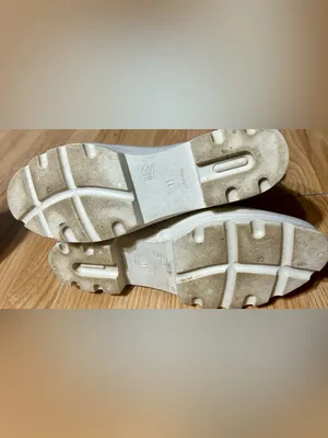 Women 11 cream colored ankle slip on rain booties Chelsey style thumbnail 11