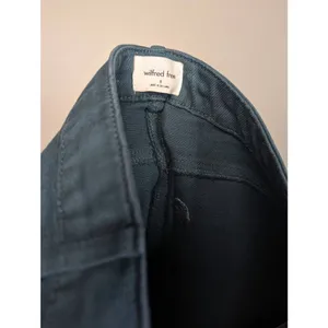 Aritzia Wilfred Free high-rise straight leg teal jeans size 8 thumbnail 3