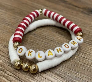 Clay Bead Bracelet Sets thumbnail 1