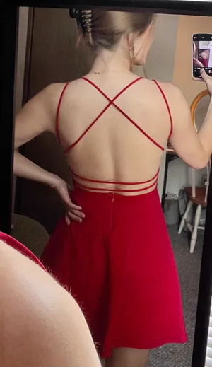 Lulus Red Backless Dress thumbnail 3