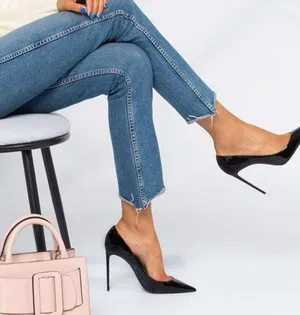 Saint Laurent Zoe 110m Pump 39 black patent leather worn once BEAUTIFUL/classic thumbnail 6