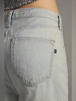 ANTHROPOLOGIE | PILCRO The Joey High-Rise Relaxed Jeans Light Wash Denim Size 25 thumbnail 4