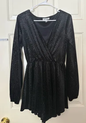 Black Romper Francesca's thumbnail 1