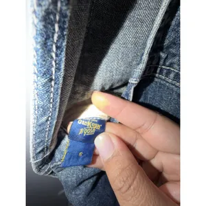 Vintage OshKosh Vestbak‎ Blue Denim Bib Overalls Kids Unisex Size 6 S thumbnail 8