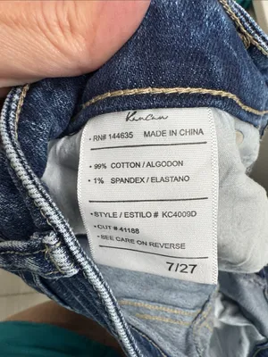 Kancan Women’s Blue Washed Slim Jeans thumbnail 4