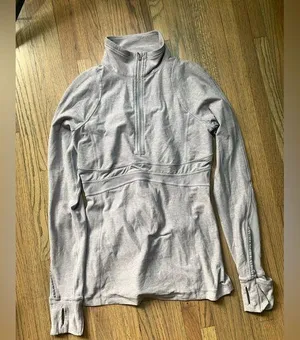 Lululemon 1/4 zip light purple sweatshirt 8 thumbnail 1
