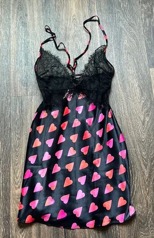 Victorias Secret Heart Slip Dress thumbnail 1