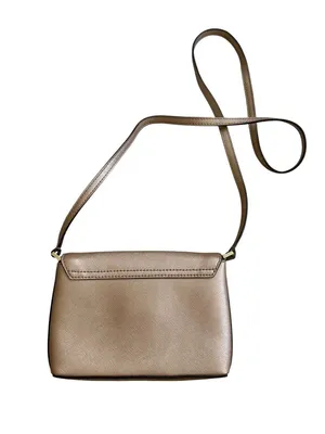 KATE SPADE Rose Gold Saffiano Leather Crossbody Bag thumbnail 3