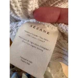 Sézane White Georgia Crochet Camisole Top Size Small thumbnail 8