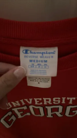 University of Georgia Champion crewneck thumbnail 2